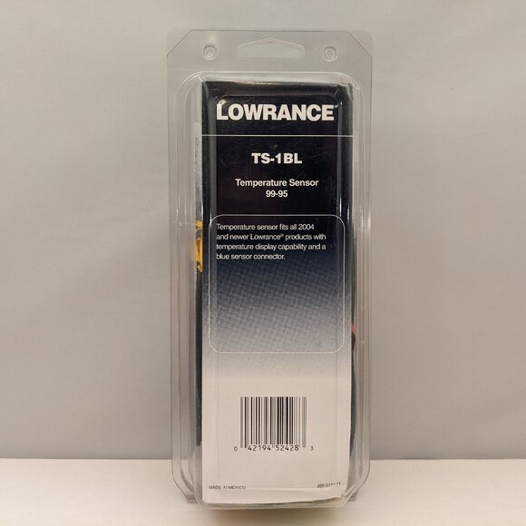 LOWRANCE Temperature Sensor | TS-1BL | SKU 000-0099-95 | NEW - Picture 1 of 8